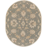 Surya Closeout Caesar CAE-1156 Silver Green Rug