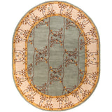 Surya Rug Co. Caesar Sea Glass Rug  | Oval Rugs | Rugs Done Right 