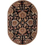 Surya rug co. | Black rug | Caesar | rugs done right