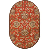 Surya Closeout Caesar CAE-1062 Burnt Orange Rug