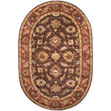 Surya Rug Co. Caesar Chocolate Rug | Oval Rugs | Rugs Done Right 