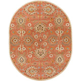 Surya Rug Co. Caesar Rust Rug | Oval Rugs | Rugs Done Right 