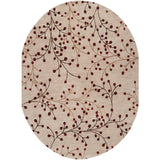 Oval Surya Ivory Rug | Indoor Rugs | Rugs Done Right