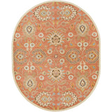 Surya Rug Co. Caesar Coral Rug | Oval Rugs | Rugs Done Right 