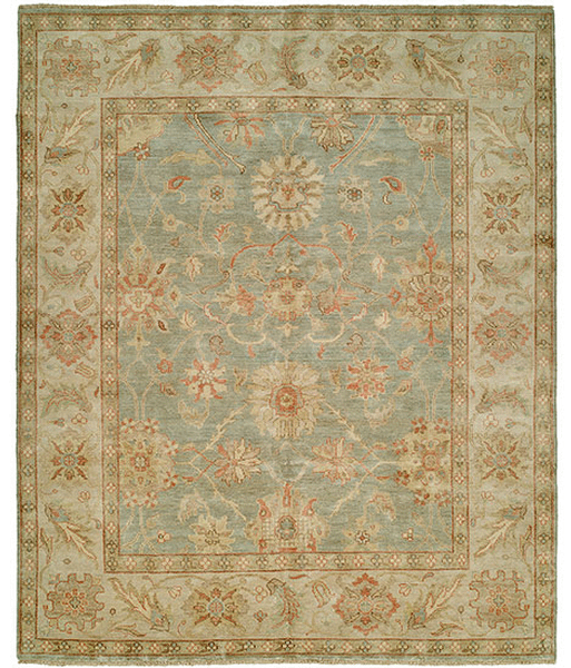HRI Peshawar P6 Light Blue Rug
