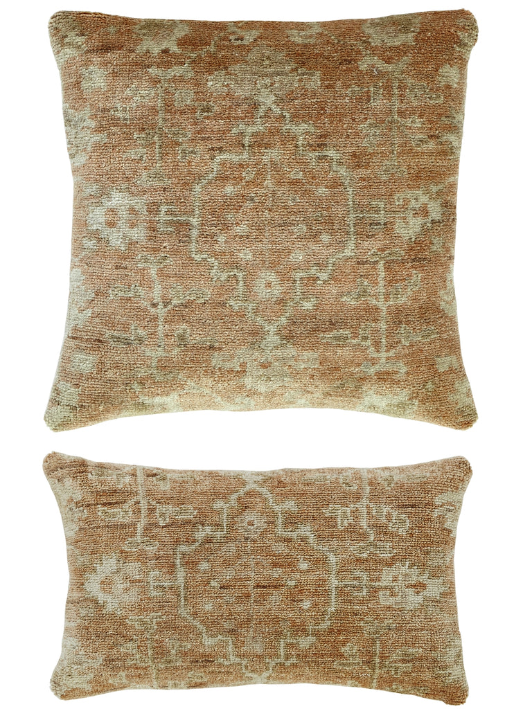 Kalaty Rug Co. Bespoke Pillow PB-131 Terracotta Pillow