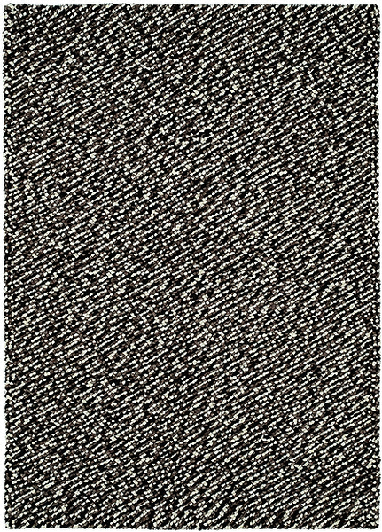 HRI Pebbles PE4 Black Rug