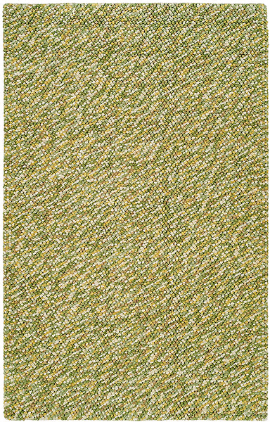 HRI Pebbles PE5 Green Rug