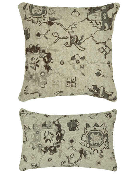 Kalaty Rug Co. Soumak Pillow PL-250 Muslin Pillow