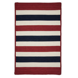 colonial mills portico po29 patriotic stripe rug