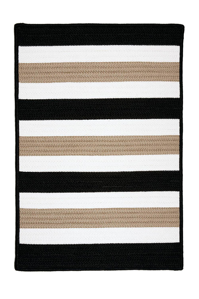 colonial mills portico po49 sharp black rug