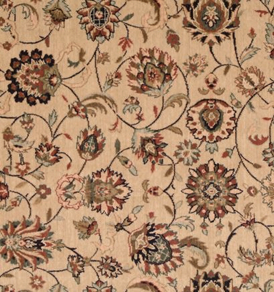 Rugs Done Right Custom Grand Parterre PT01 Beige Rug