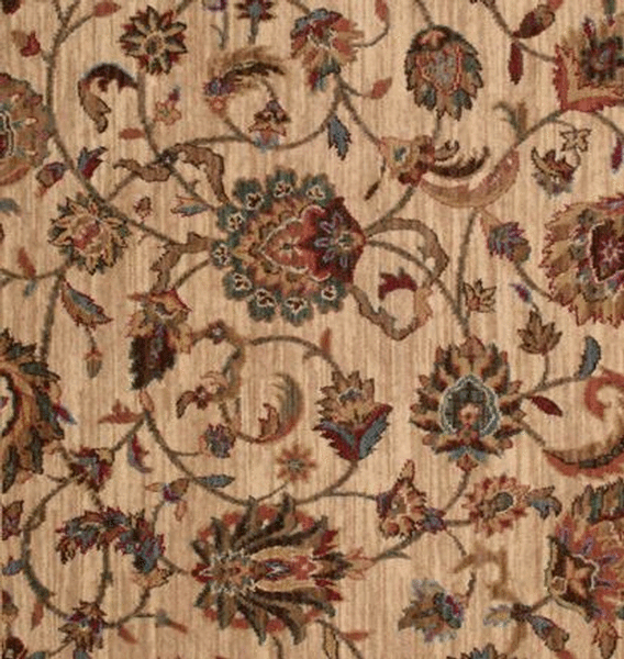 Rugs Done Right Custom Grand Parterre PT01 Natural Rug