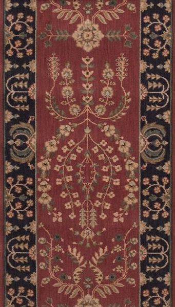 Nourison Grand Parterre PT02 Rust Rug