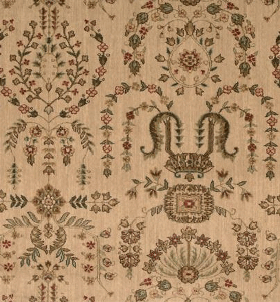 Rugs Done Right Custom Grand Parterre PT02 Beige Rug