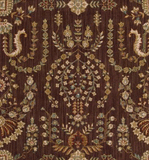 Rugs Done Right Custom Grand Parterre PT02 Brown Rug