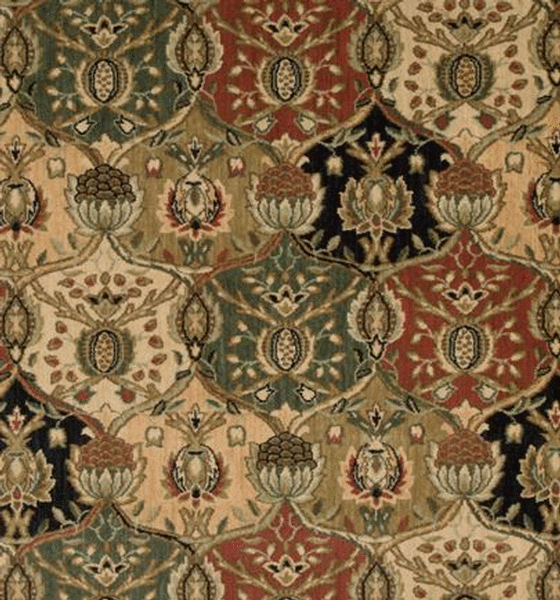 Rugs Done Right Custom Grand Parterre PT04 Multi Rug