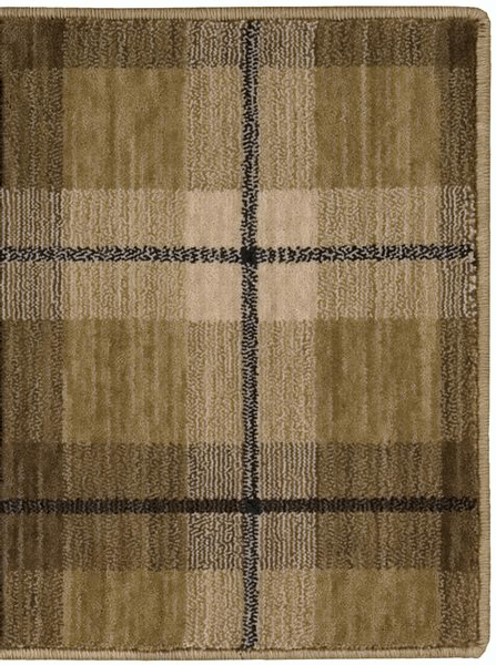 Rugs Done Right Custom Grand Tartan PT48 Gold Rug