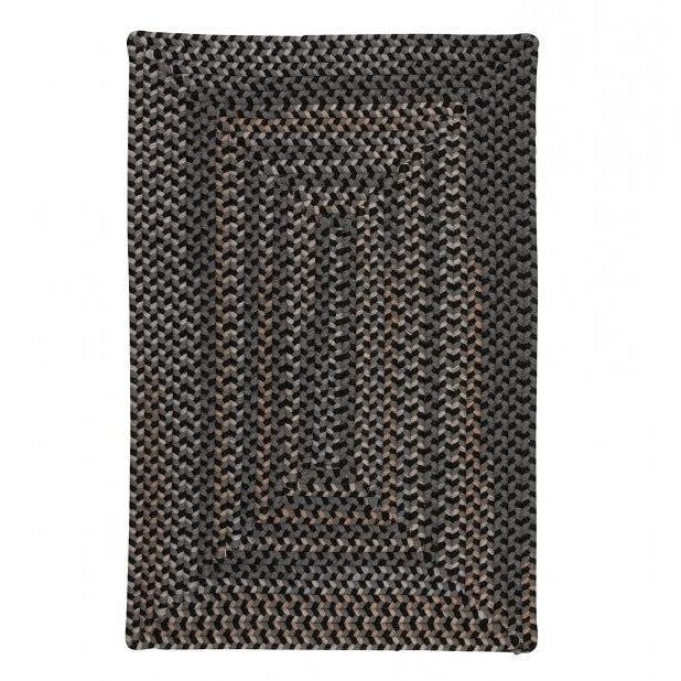 colonial mills pinto pt88 black rug