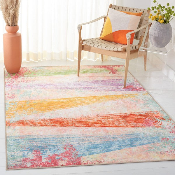 safavieh clearance paint brush ptb173u pink rug