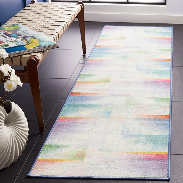 safavieh clearance paint brush ptb188m blue rug
