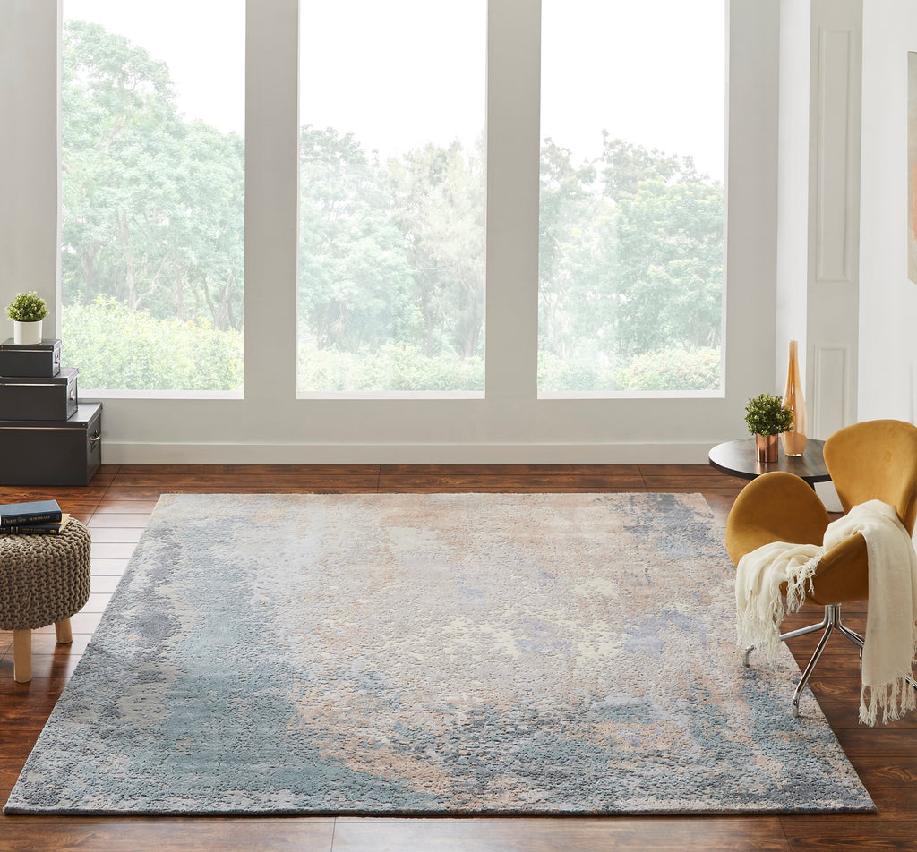 Rugs Done Right Plymouth PR64 Blues Peach Melange Rug