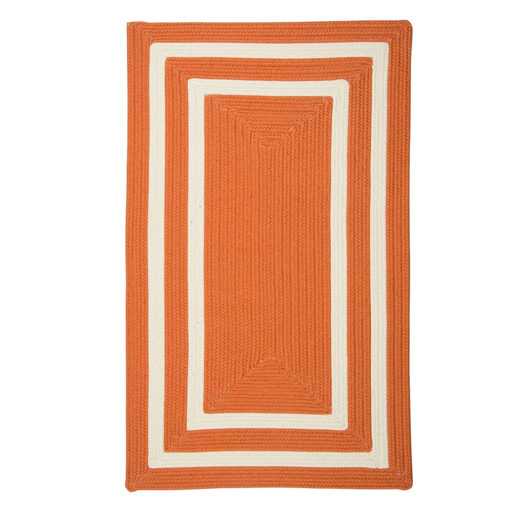 colonial mills la playa py41 tangerine rug