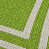 colonial mills la playa py61 lime rug