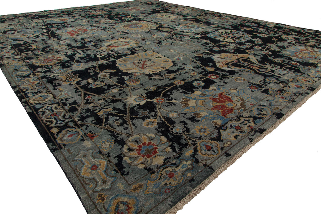 HRI Premia PR-14 Black Rug