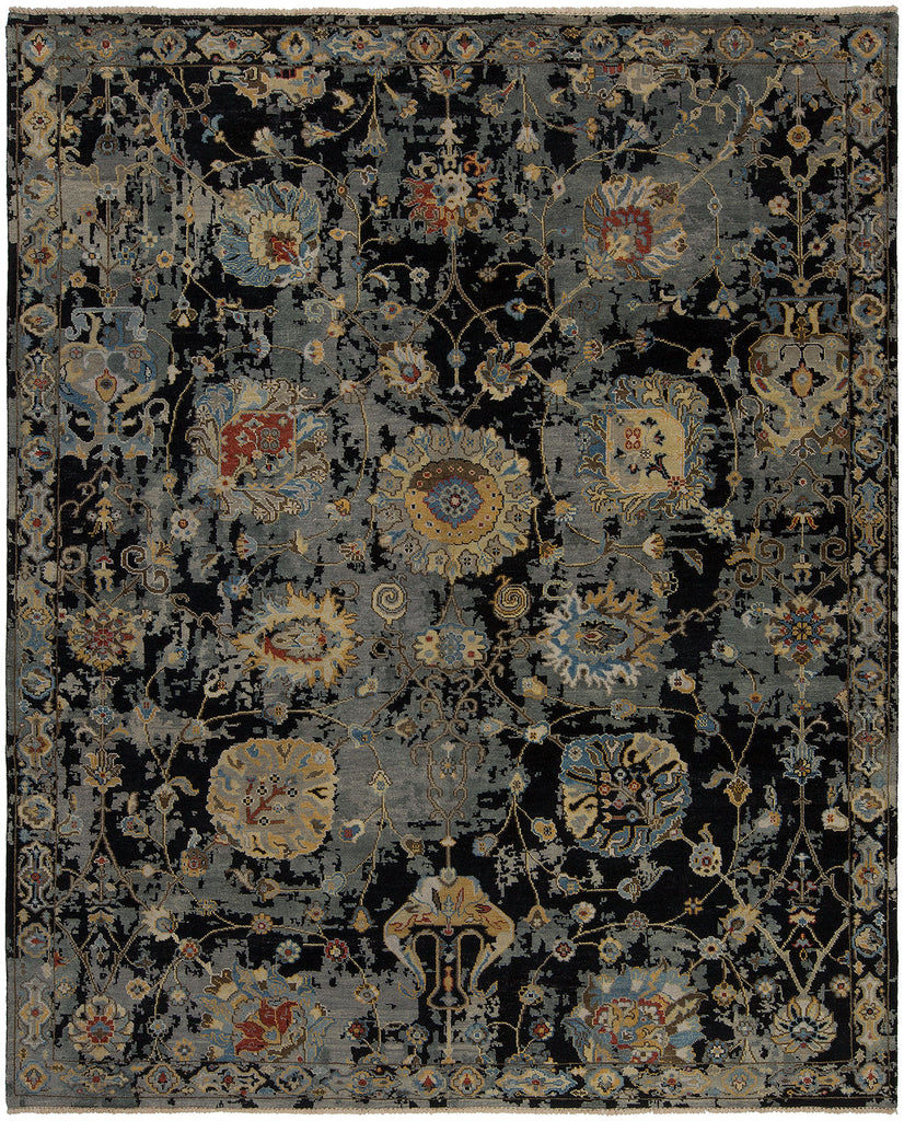 HRI Premia PR-14 Black Rug