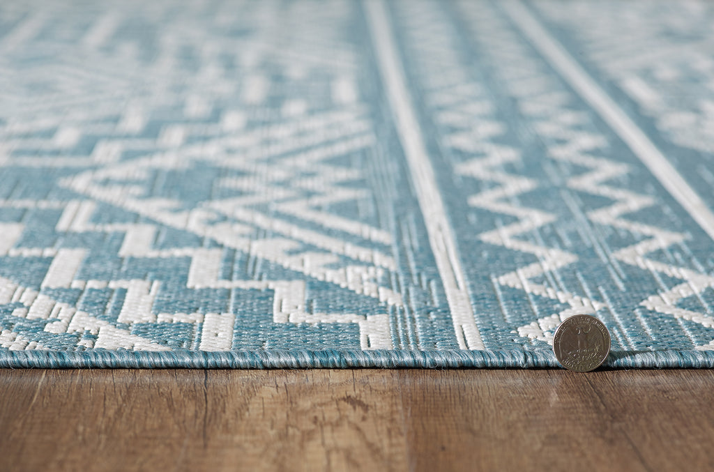 Kas Oriental Provo 5779 Aqua Rug