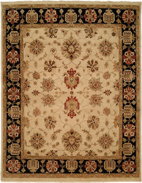 Rugs Done Right Oxford Oushak R13 Ivory Black Rug