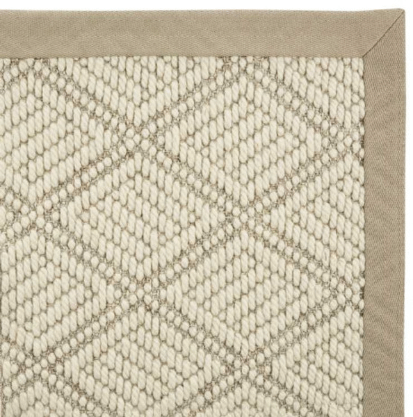 Rugs Done Right Custom Natureweave RAWDM Ivory/Marble Rug