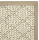 Rugs Done Right Custom Natureweave RAWDM Ivory/Marble Rug