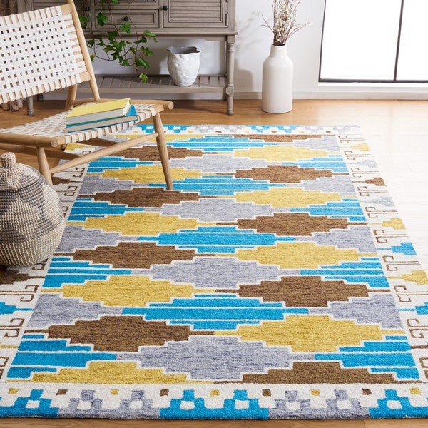 safavieh clearance rodeo drive rd913m blue rug