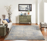 Rugs Done Right Rutland RV38 Blue Tones Zinc Rug