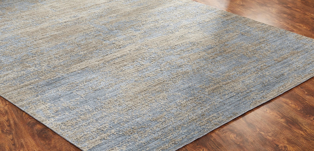 Rugs Done Right Rutland RV38 Blue Tones Zinc Rug