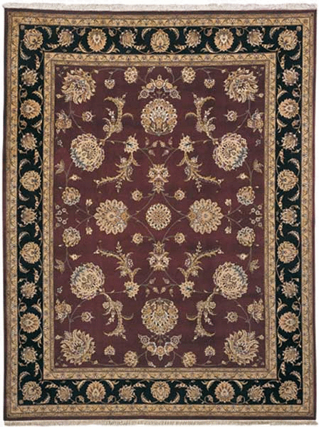 HRI Ambiance RL04 Red Wine Rug – Rugs Done Right