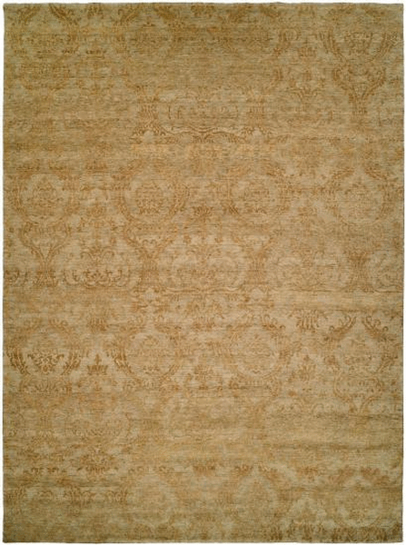 Rugs Done Right Royal Manner Derbyshire RM730 Light Green Gold Rug