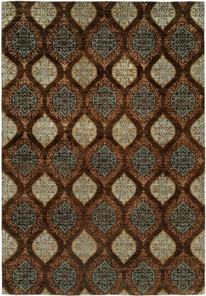 Rugs Done Right Royal Manner Derbyshire RM736 Brown Rug