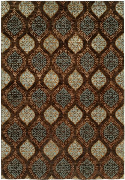 Rugs Done Right Royal Manner Derbyshire RM736 Brown Rug