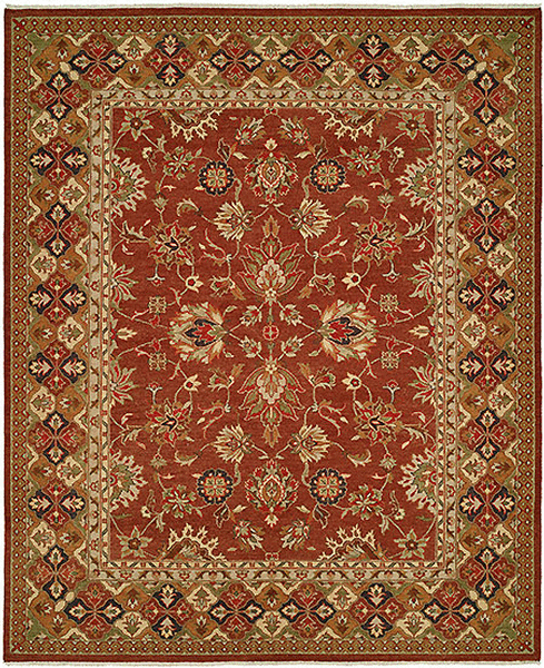 HRI Melbourne RNR281 Copper Rug