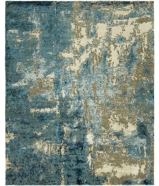HRI Rosewood RO-1275 Blue Rug