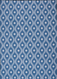 Nourison Clearance & Garden RS085 Navy Rug