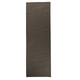 colonial mills reversible flat braid rt41 grey rug
