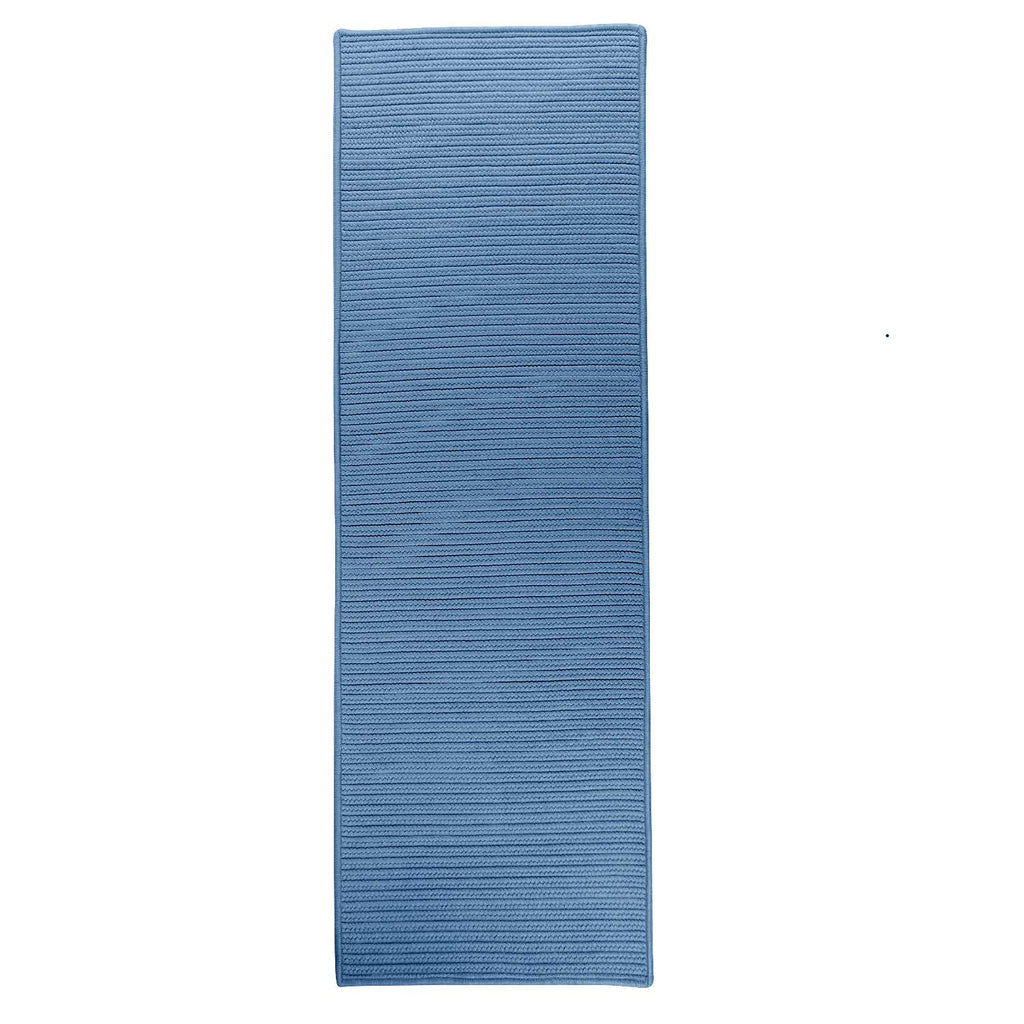 colonial mills reversible flat braid rt55 oasis blue rug
