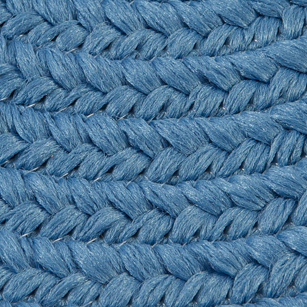 colonial mills reversible flat braid rt55 oasis blue rug