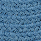 Colonial Mills Reversible Flat-Braid RT55 Oasis Blue Rug