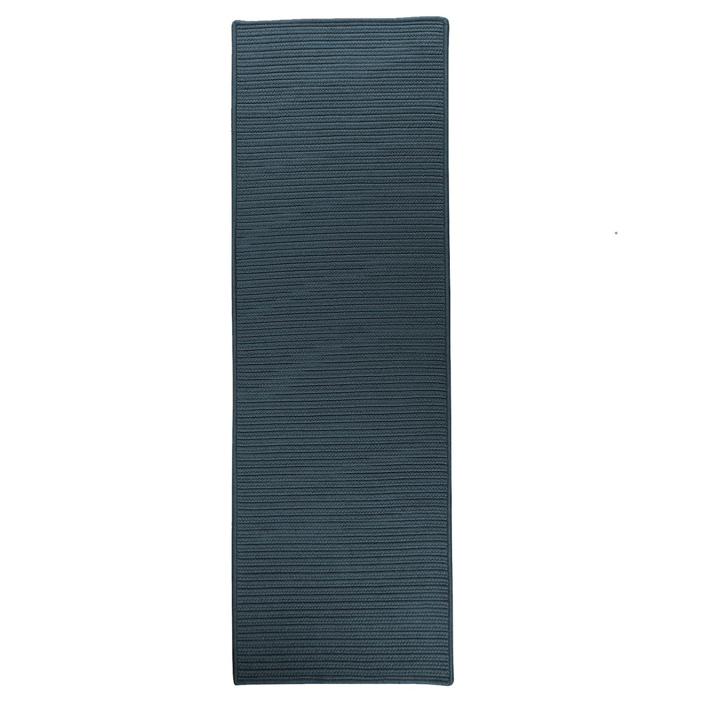 colonial mills reversible flat braid rt57 cobalt blue rug