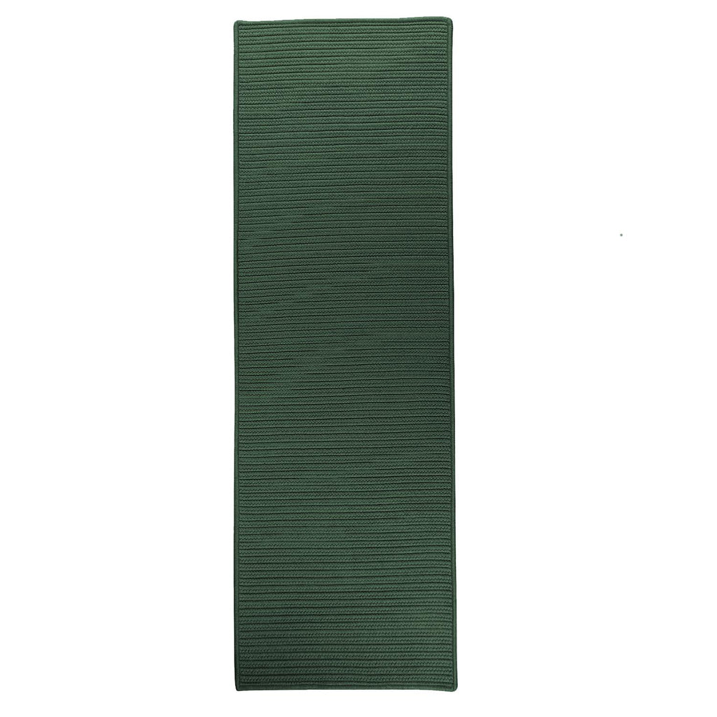 colonial mills reversible flat braid rt62 hunter green rug